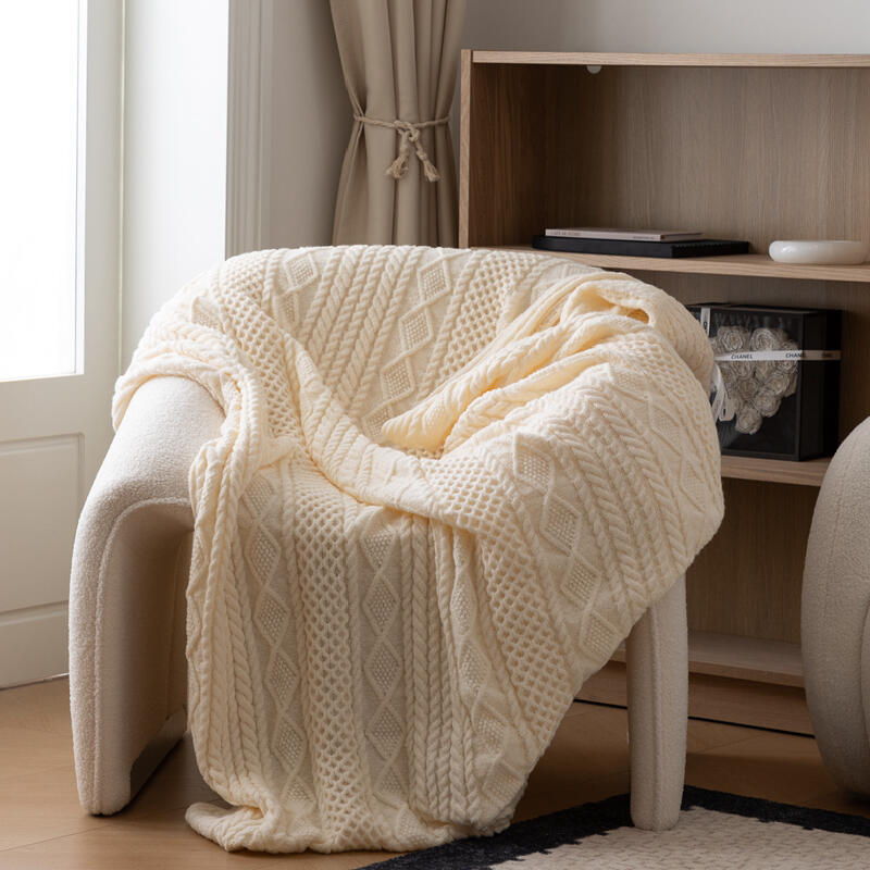 knit design sofacover