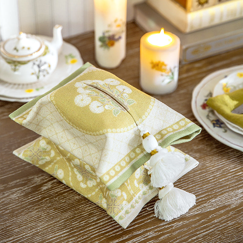 2design natural yellow tissue case