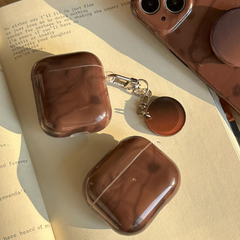 dark brown shadow Airpods case