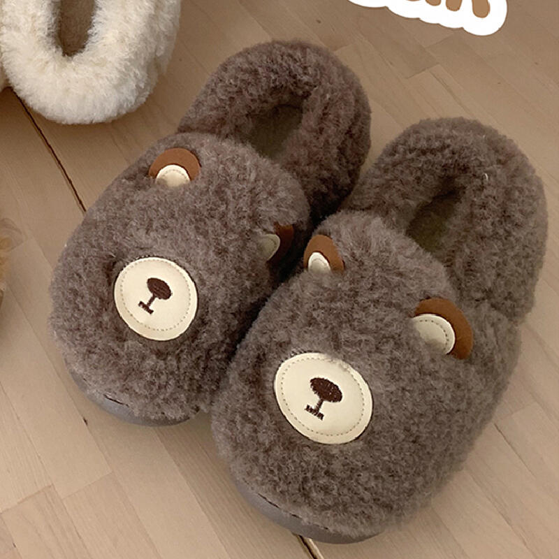 winter 2type bear roomshoes
