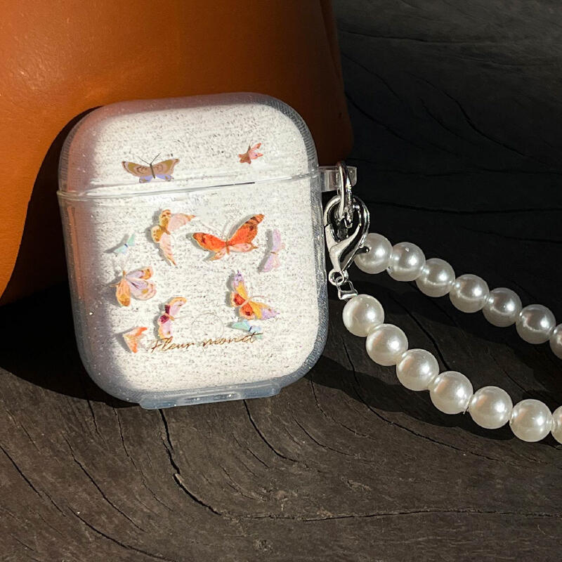 butterfly garden AirPods case