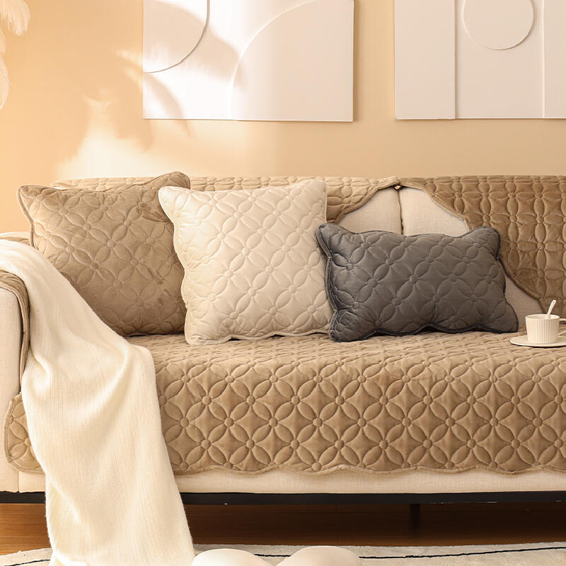 5color square flower sofacover