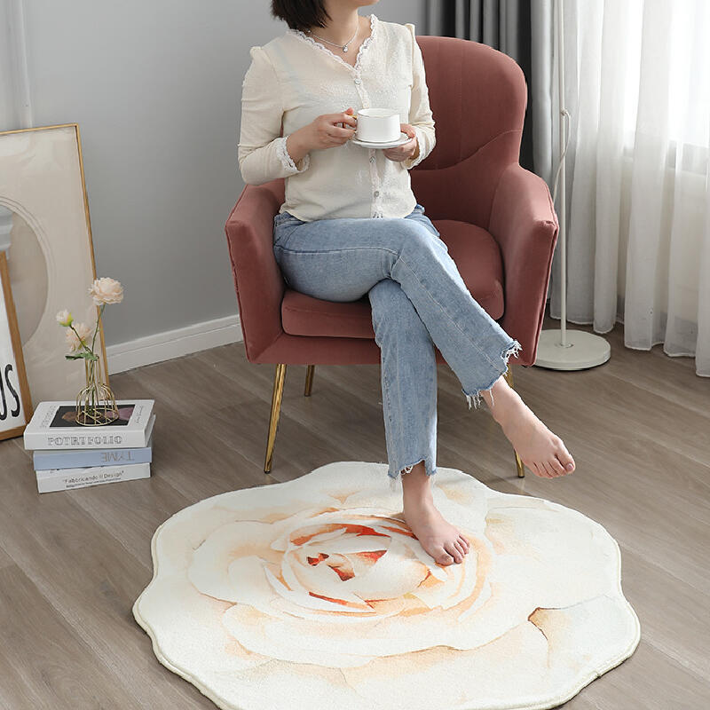 7design flour round carpet