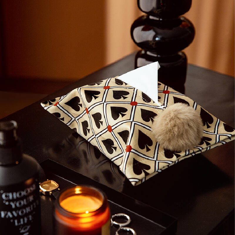 4design retro playing cards tissue case