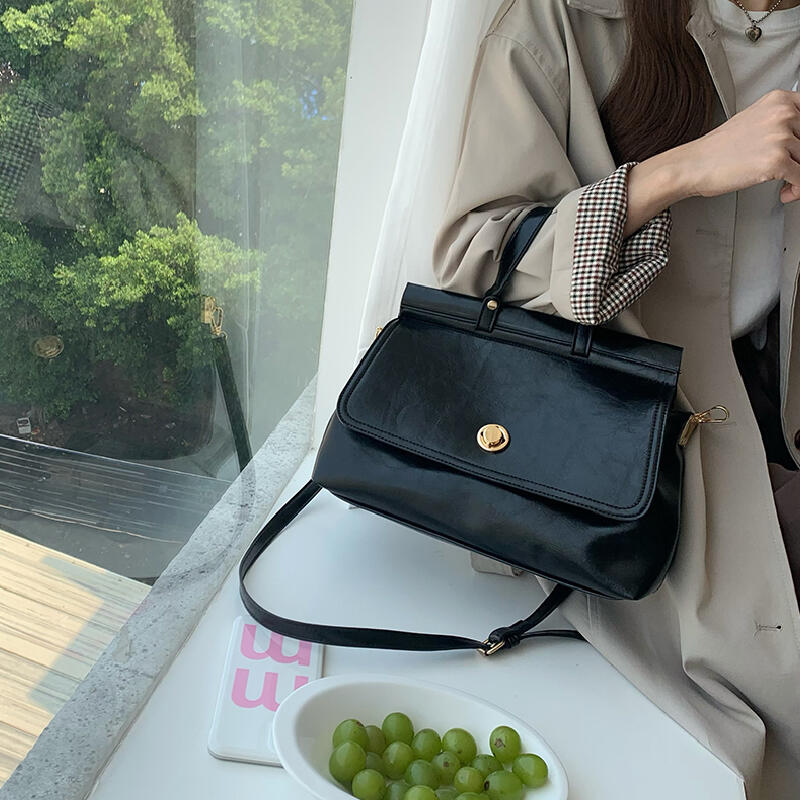 2way leather shoulder bag