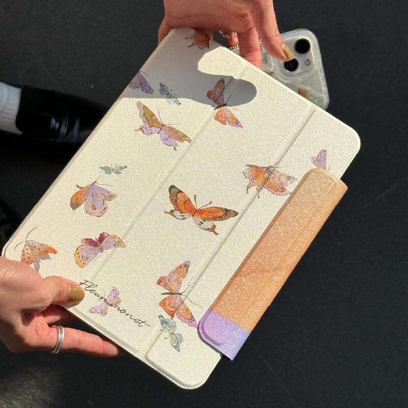 butterfly garden iPad case