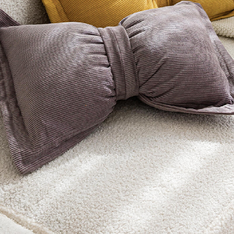 10color corduroy ribbon shape cushion