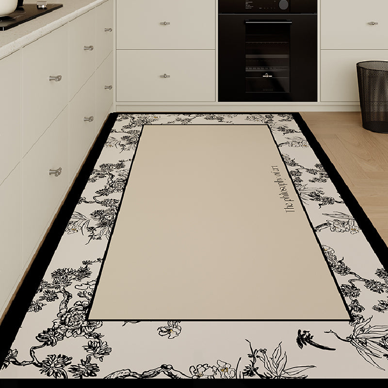 art philosopher logo kitchen mat
