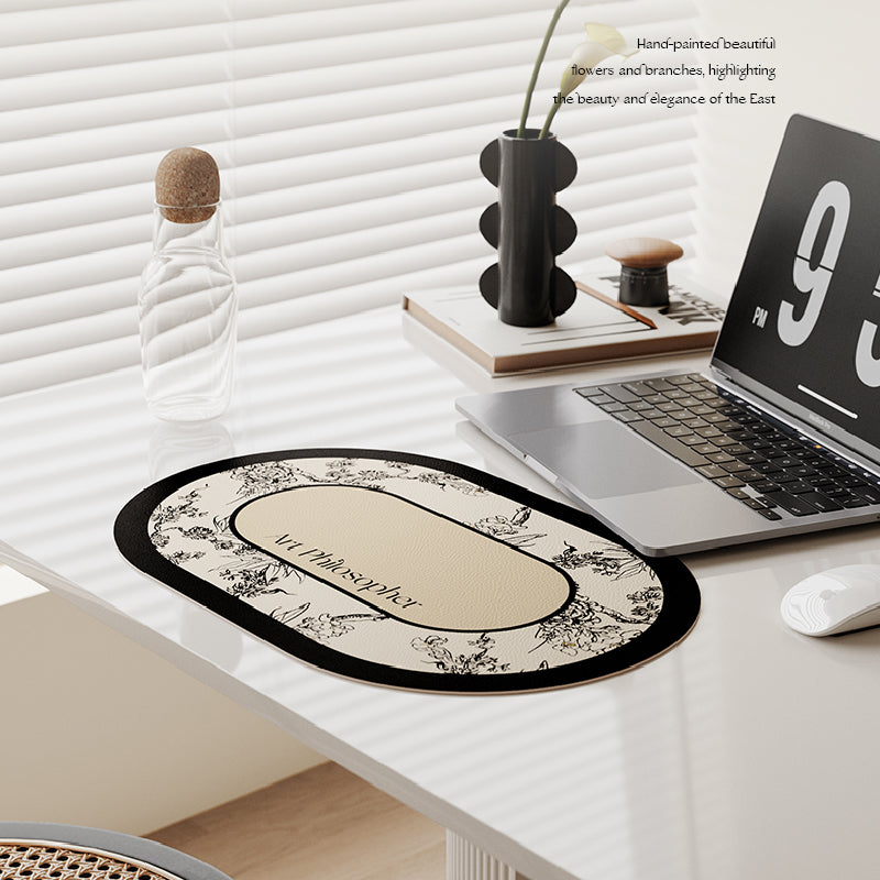 art philosopher logo place mat