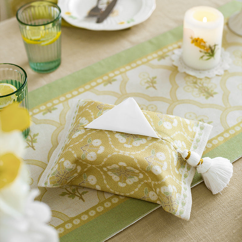 2design natural yellow tissue case