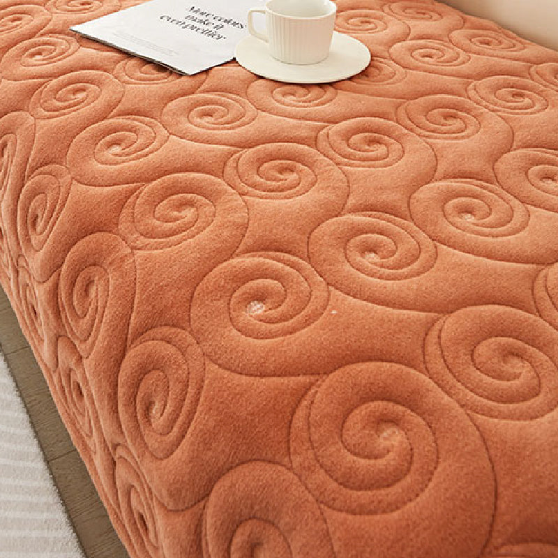 3d spiral sofa cover