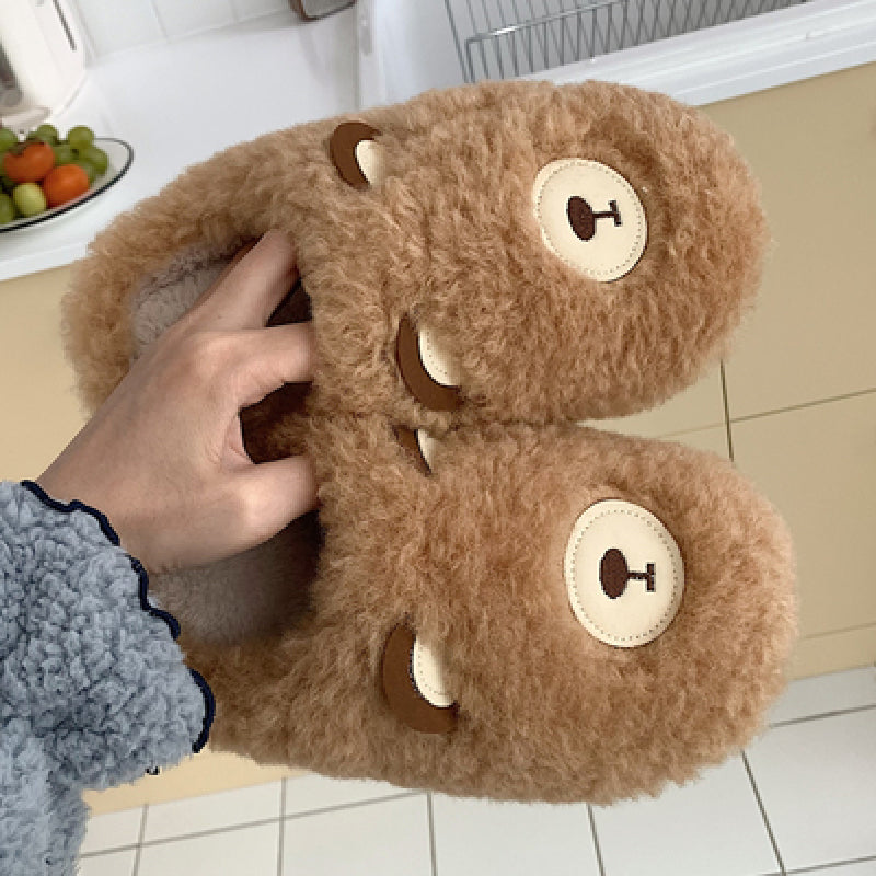 winter 2type bear roomshoes