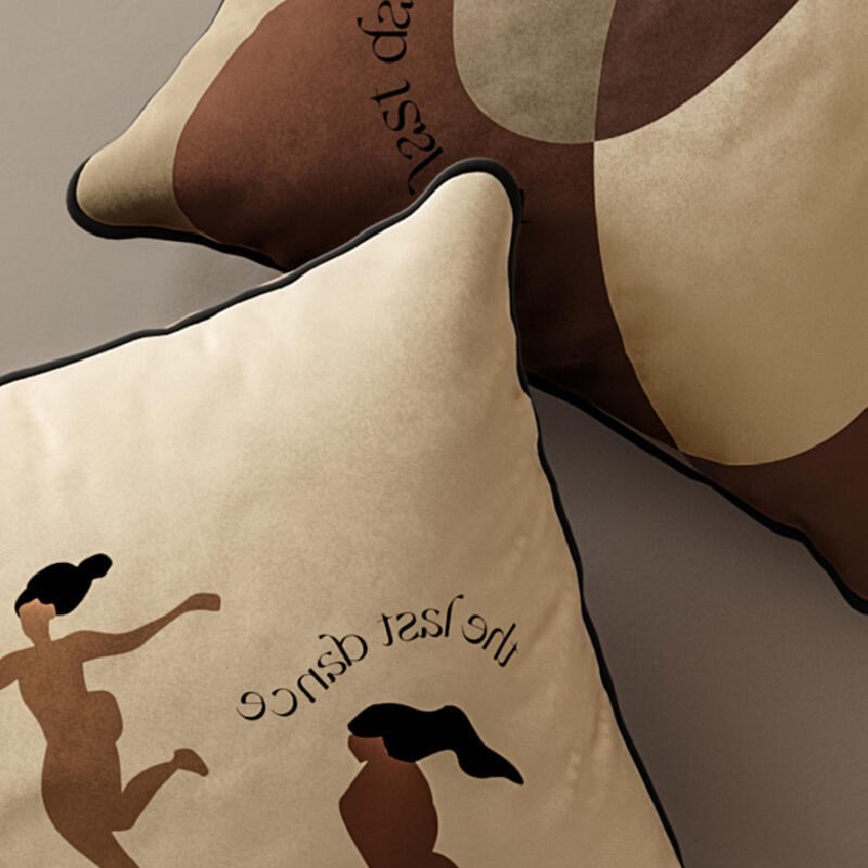 the last dance brown cushion