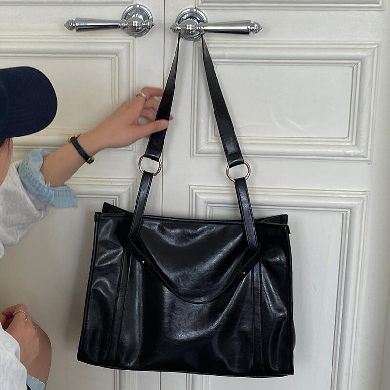 2wway leather tote bag