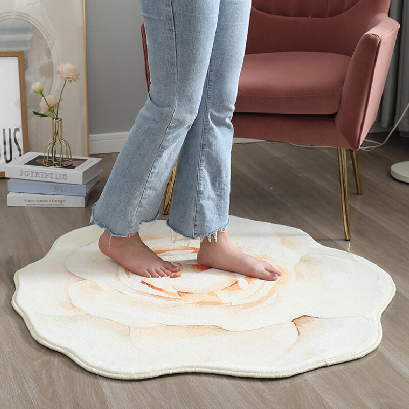 7design flour round carpet