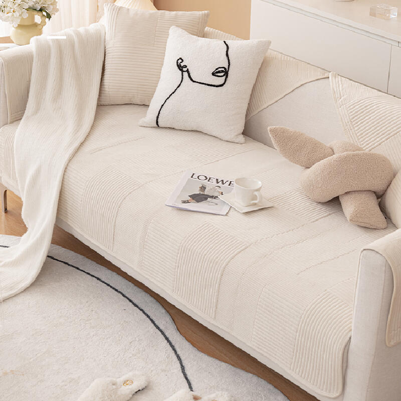 4color simple stripe sofacover