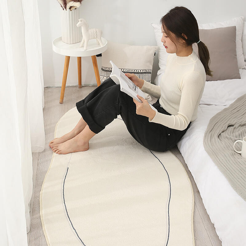 5design Irregular wave modern carpet