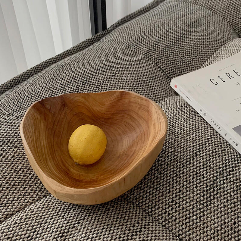 wave wood tray