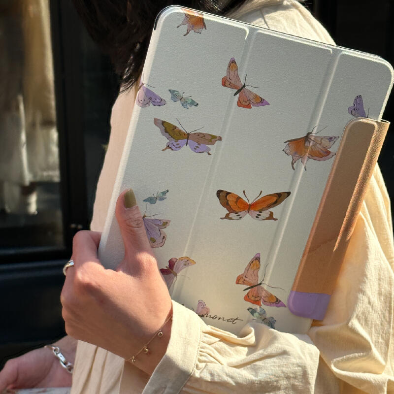 butterfly garden iPad case