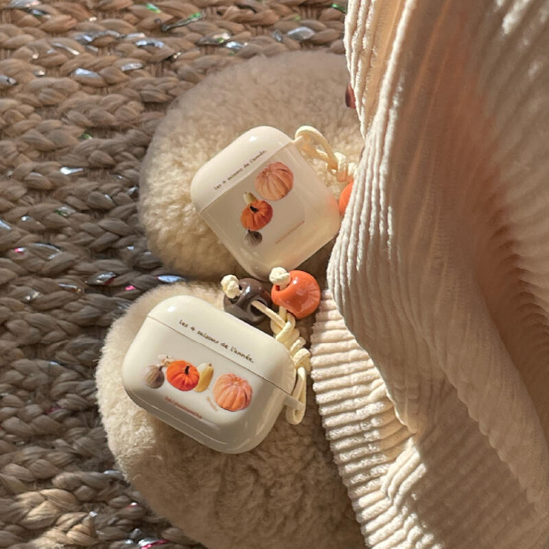 pumpkin charm Airpods case