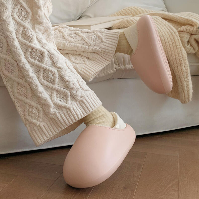 waterproof 2type fluffy roomshoes