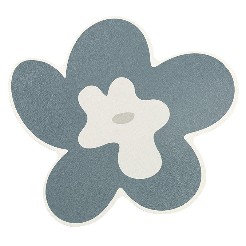 2color rough flour art place mat