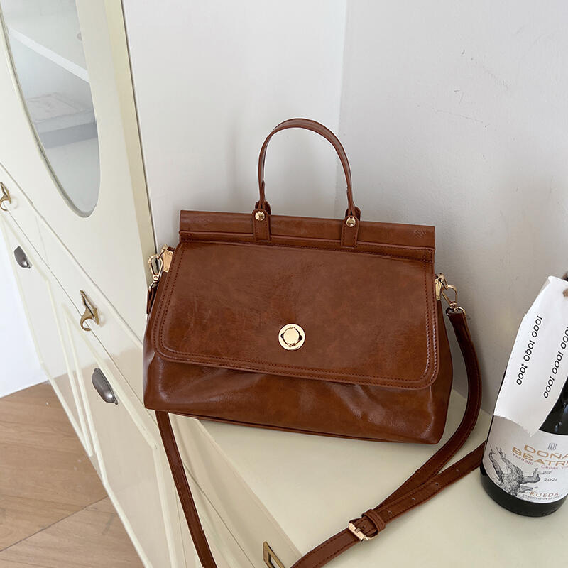 2way leather shoulder bag