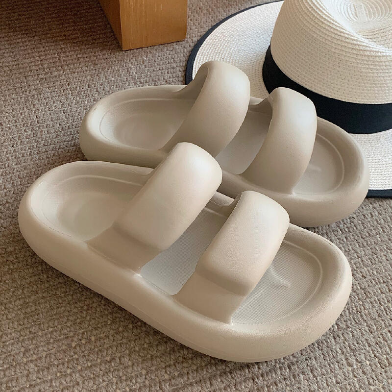 3color belt silicon room shoes