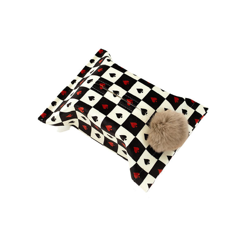 4design retro playing cards tissue case