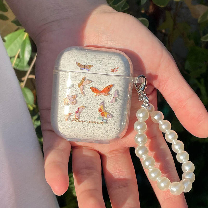 butterfly garden AirPods case
