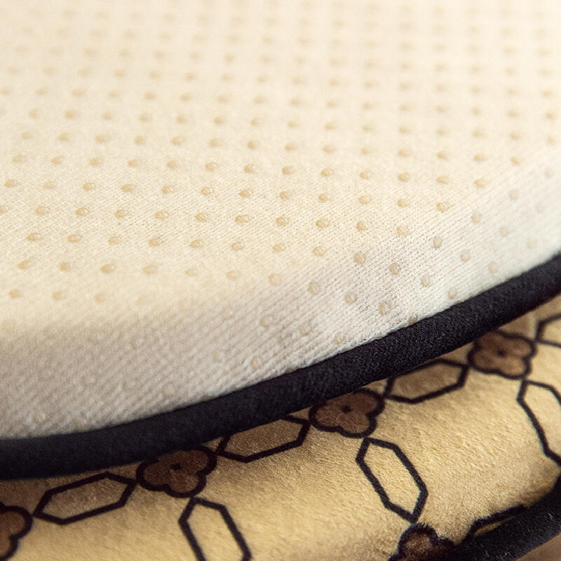 the last dance brown round cushion
