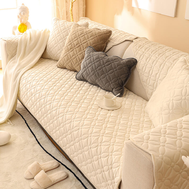 5color square flower cushion