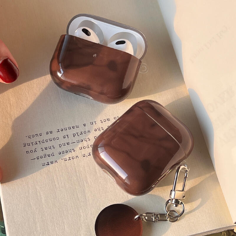 dark brown shadow Airpods case