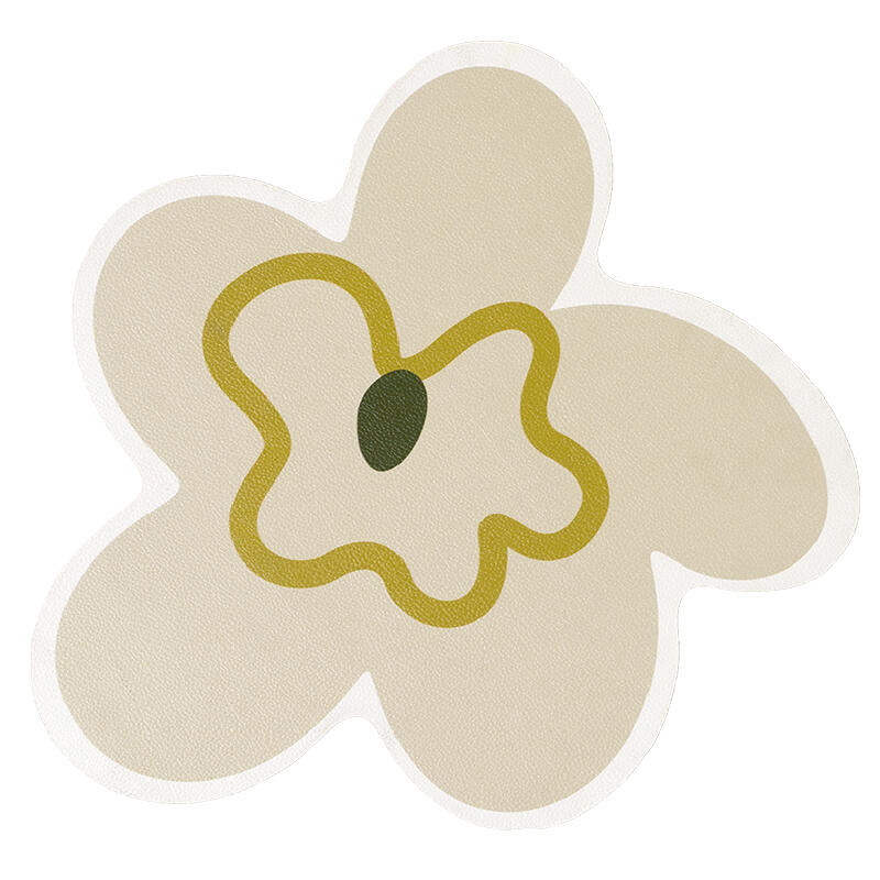 2color rough flour art place mat