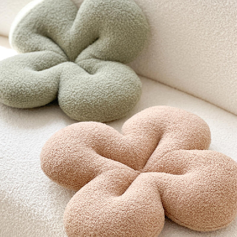 4color fluffy flour cushion