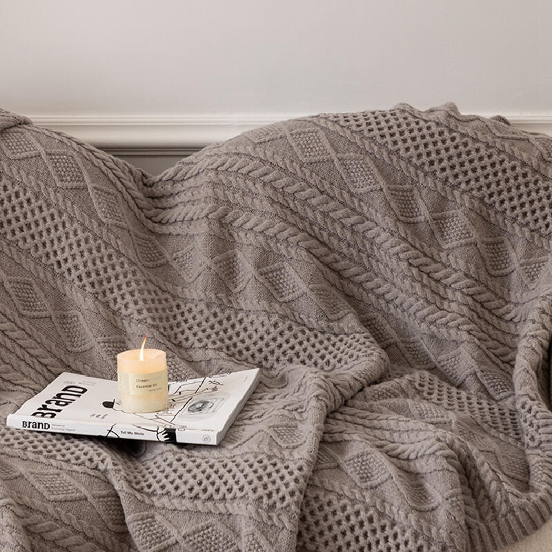 knit design sofacover