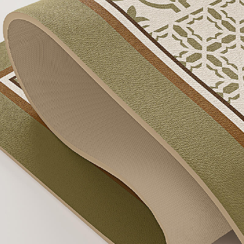 light green modern door mat