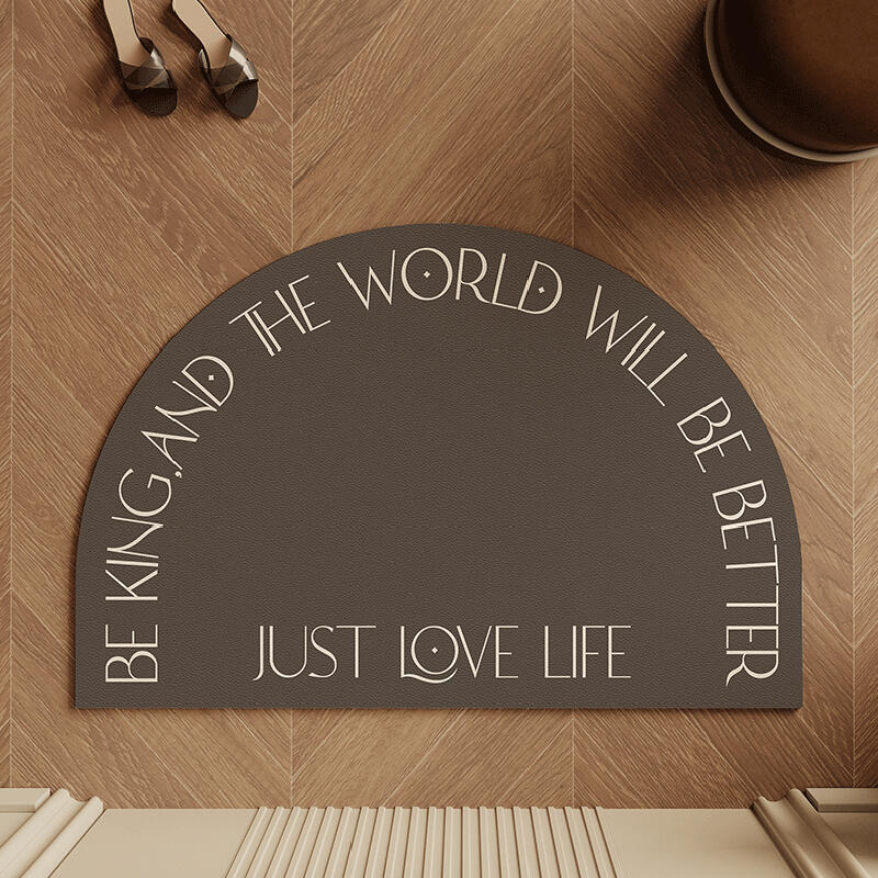 6design just love life modern door mat