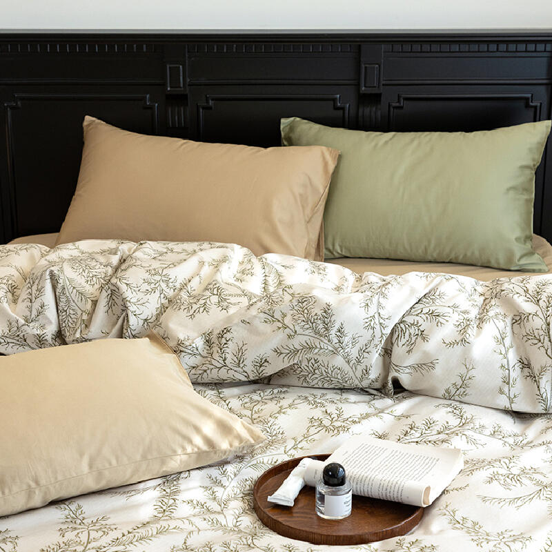 6design cool satin frill bedlinen set