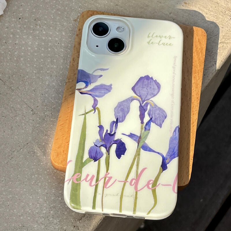 watercolor flower iPhone case