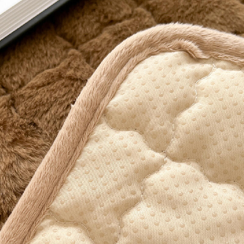 3color fluffy waffle sofacover