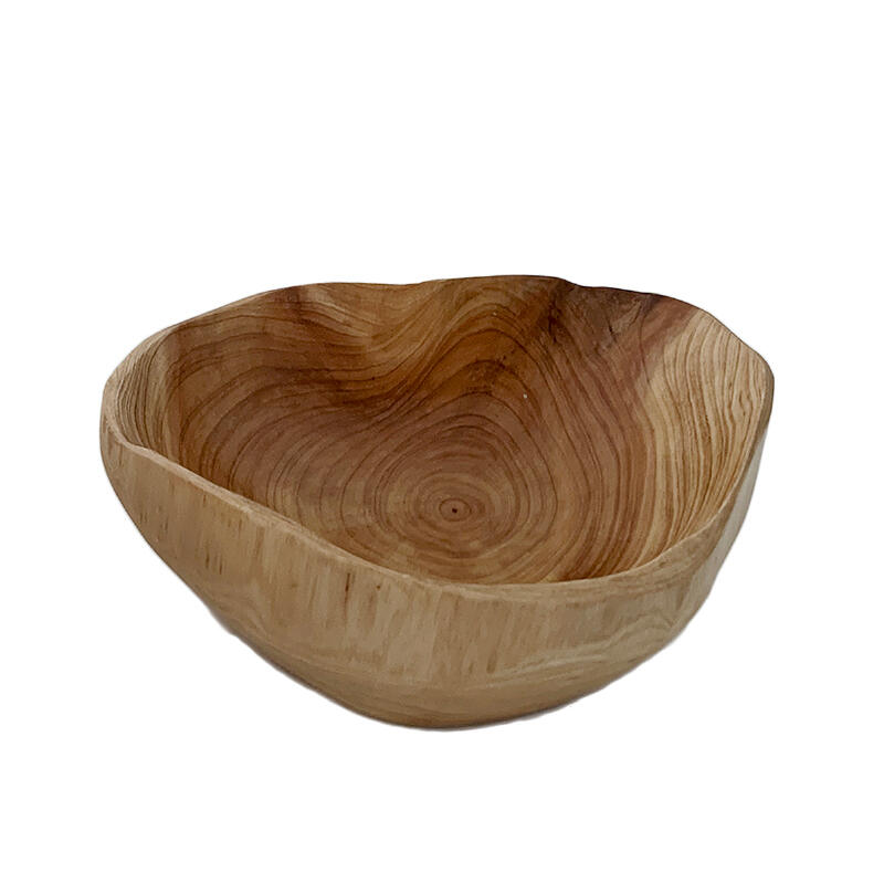 wave wood tray