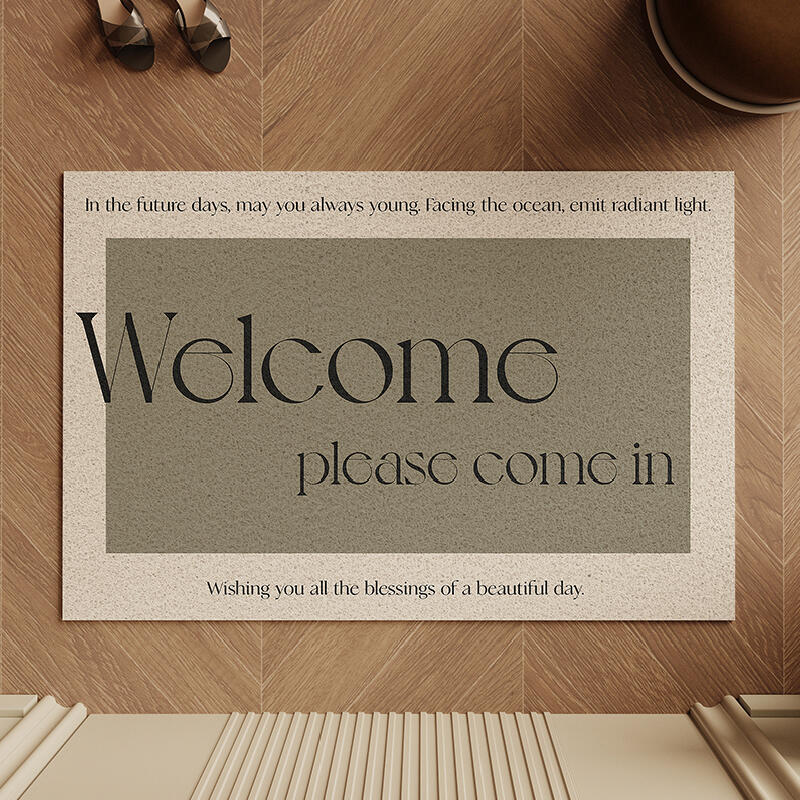 5design simple modern door mat