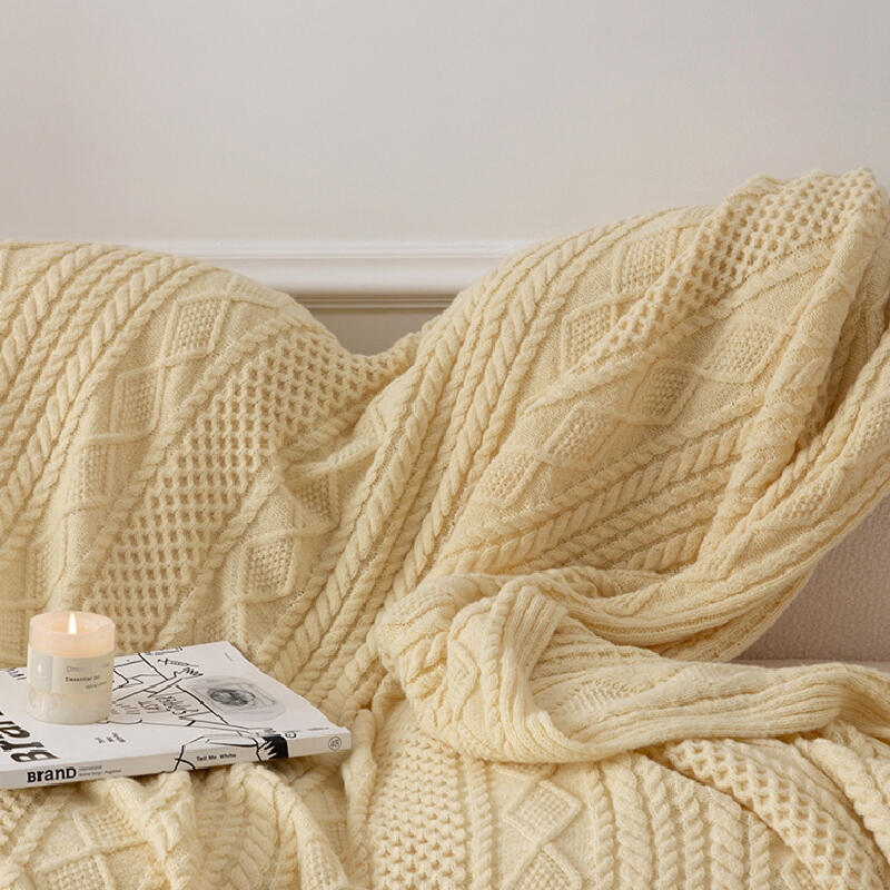 knit design sofacover