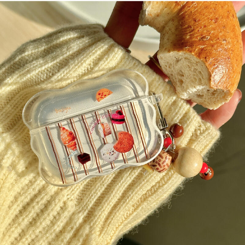 clear wave sweet charm Airpods case