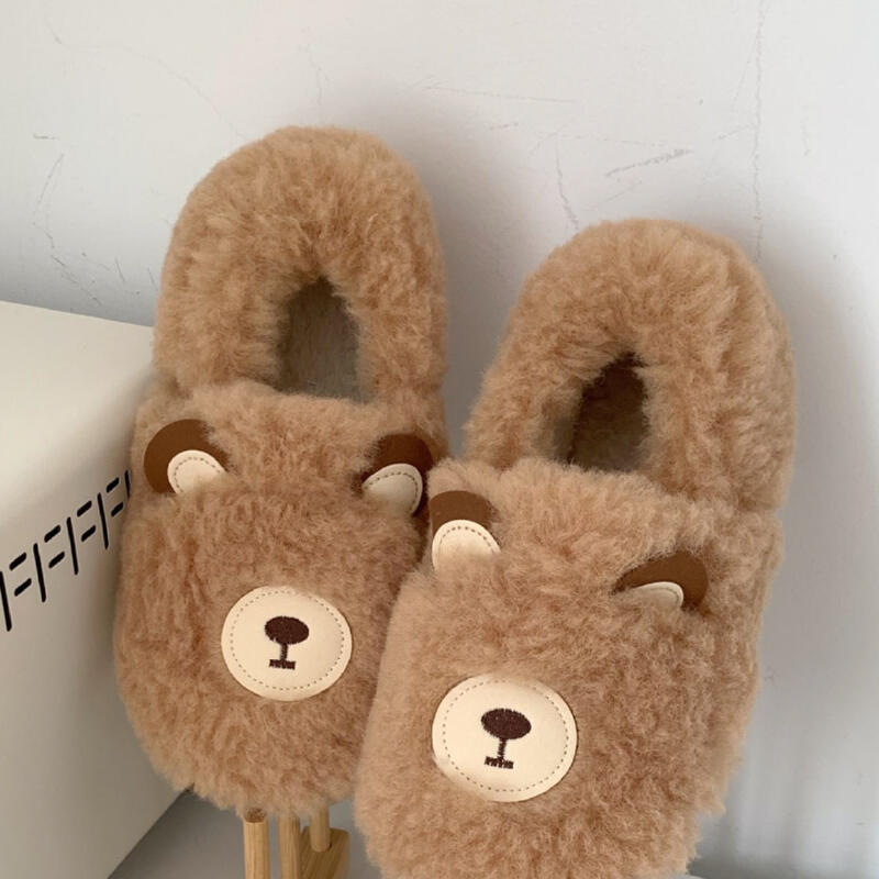 winter 2type bear roomshoes