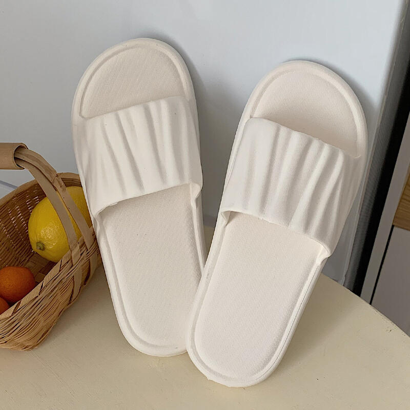 6color simple wave room shoes