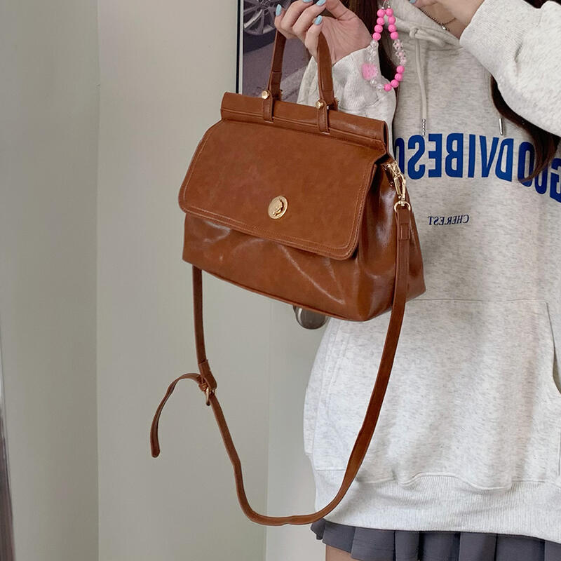 2way leather shoulder bag