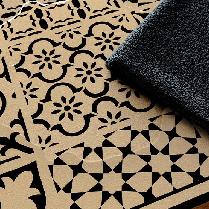 retro classical microwave cover mat