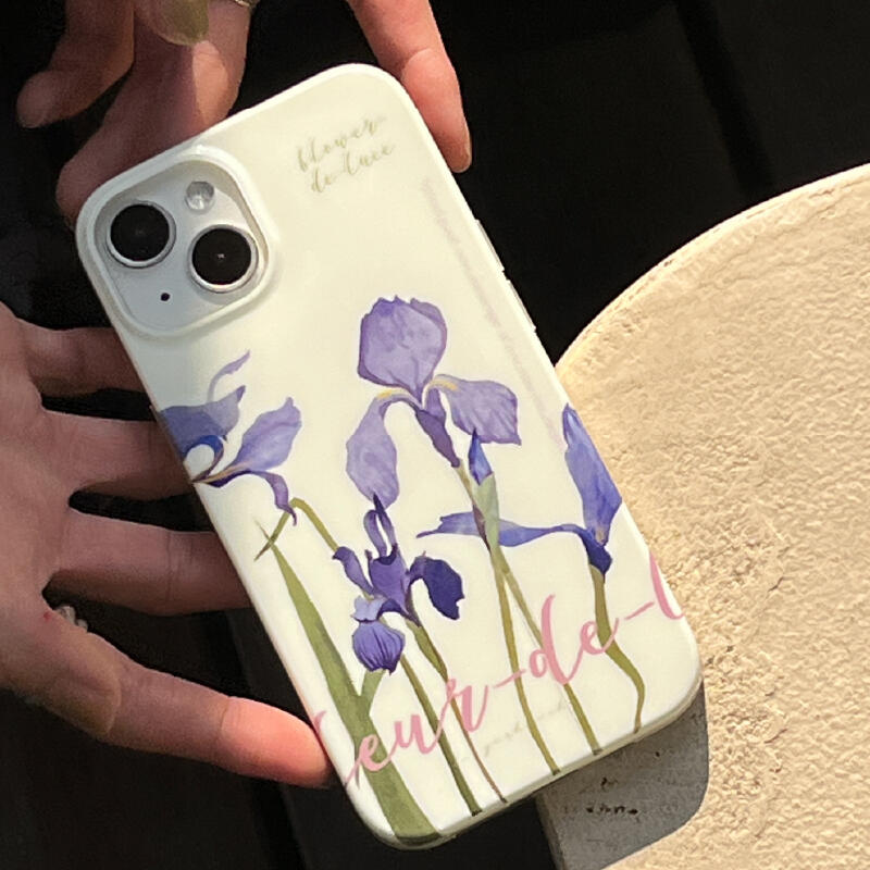 watercolor flower iPhone case